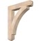 Ekena Millwork Thorton Craftsman Smooth Bracket, Douglas Fir, 5 1/2"W x 34"D x 40"H BKT06X34X40THR04SDF - alternate 1